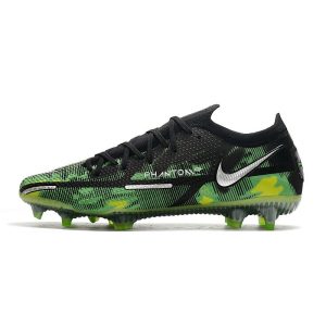 Nike Phantom GT Elite FG Černá stříbrný Zelená